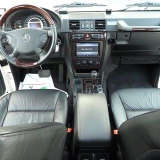 2005年 メルセデス・ベンツ AMG G55L 4WD 革シート サンルーフ メモリーナビ フルセグTV ETC  15591の画像