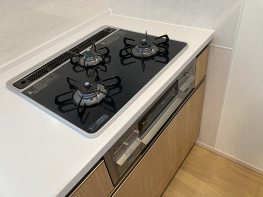 （未使用品）タカラスタンダード　ビルトイン　都市ガス