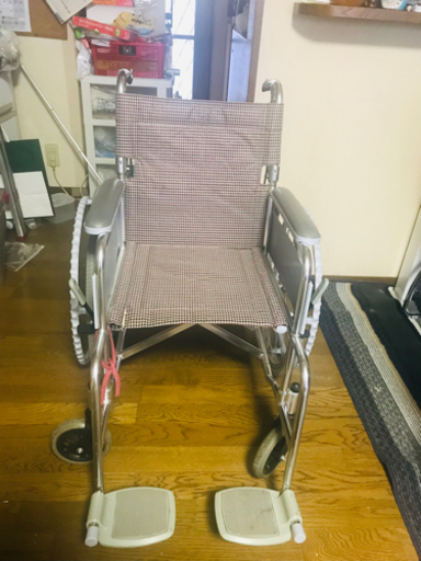 アルミ製背折れ車椅子【大幅値下げ】
