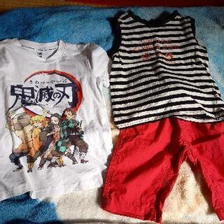 交換もOK！男の子100　Tシャツセット