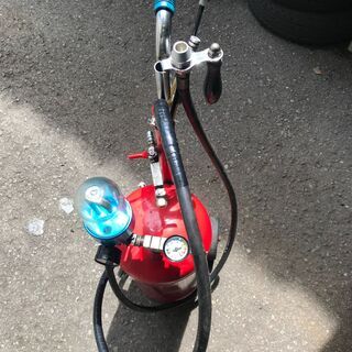 負圧式上抜きオイルチェンジャー・電源不要！コンパクト！の画像