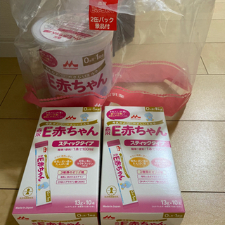 森永ミルクとスティックタイプ