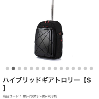 ヒデオワカマツ　スーツケース　リュック　バックパックの画像