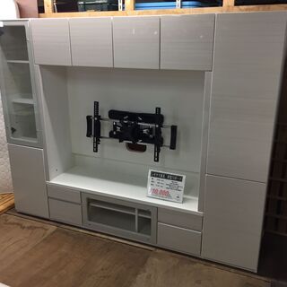 【愛品館市原店】シギヤマ家具　枠型TVボード　【管理IIF007874-104】