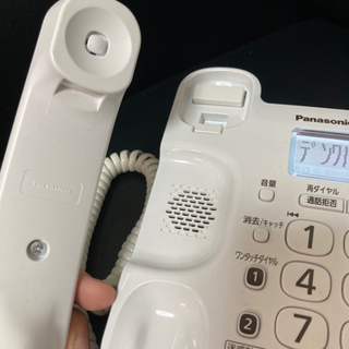 ほぼ未使用　Panasonic 電話機　子機付き　の画像