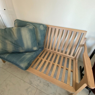 WTW(ダブルティー) TISMO(ティズモ) 2人掛けソファ デニムソファ