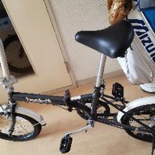 (譲渡決定)　折りたたみ自転車(ジャンク？)