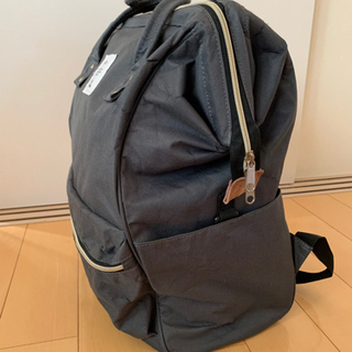 美品✨アネロバッグ大　チャコールの画像