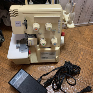【受け渡し者決定】ロックミシン ジャンク品 差し上げます