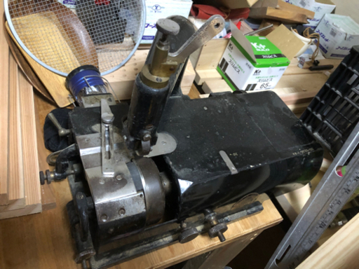 革漉き機　モーターなし