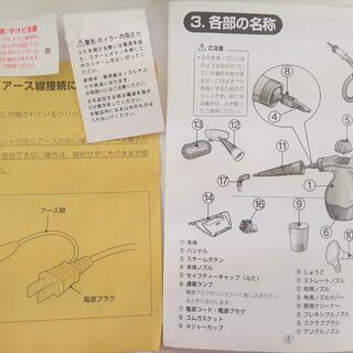 Electrolux スチームガン クリーナー Z350A　/DJ-0486-Nの画像