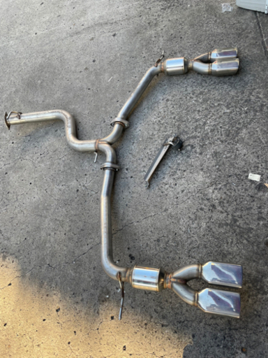 値下げしましたアルファード　ヴェルファイア　V6 GGH3#W TRD 4本出しマフラー