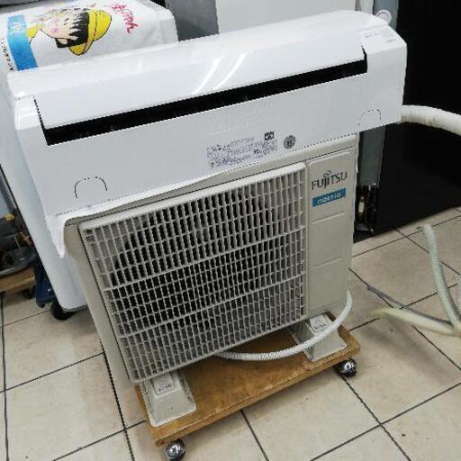 Fujitsu AS-R22H-W エアコン本体　室外機 ☆富士通 FUJITSU AS-R22H-W nocriaインバーター冷暖房エアコン