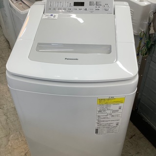 安心の1年保証付！！Panasonic　8.0kg縦型洗濯乾燥機　NA-F80H8  2020年製