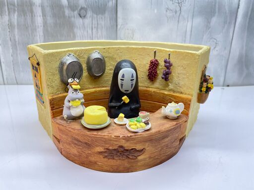 【愛品館八千代店】千と千尋の神隠し カオナシ プランター　坊ネズミ　ジブリ【愛八OM】