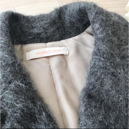 See By Chloé シャギーコート 美品