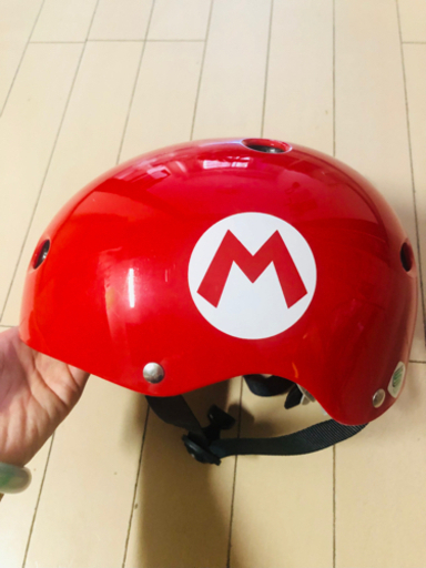 再募集　あさひデューリーブルー子供自転車とヘルメットセット