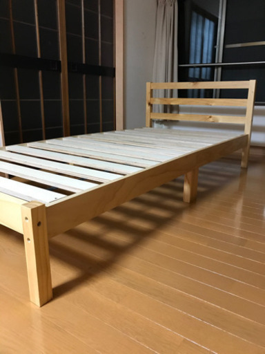 受け渡し者　決定❗️ニトリすのこベッドフレーム
