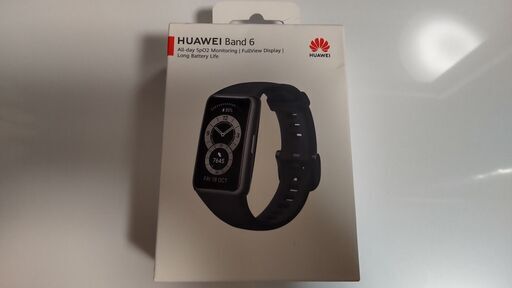 スマートウォッチ　HUAWEI Band 6　極美品　※再値下げしました。売却済〆切