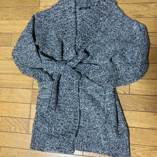 INGNI ニット　バスローブ風ニットコート