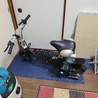 値下げポケバイエンジン付きキックボードタイプ