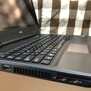 彡ＮＥＣ・ＷｅｂカメラＵＳＢ接続付き・超高速ｉ５第三/新品ＳＳＤ２４０ＧＢ/ブラック/Win10 64bit/Office2019付/15.6ｲﾝﾁ/メモリ４ＧＢ/無線/DVD・ＣＤ再生ソフト付　No.2108017の画像