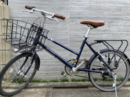 ブリヂストン MarkRosa ミニベロ 20型 外装7段変速 E.Xモダンブルー]