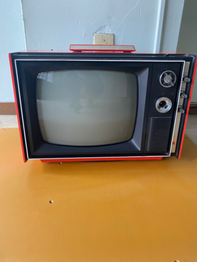 昭和レトロ　ナショナル白黒テレビ　TR-812N