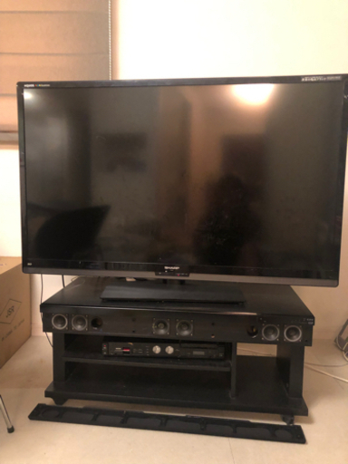 2012年亀山モデル　AQUOS 53型　テレビリモコン付き