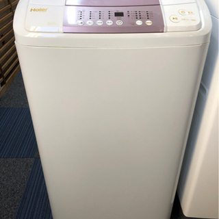 中古■全自動電気洗濯機■ハイアール■5.5kg■2018年製