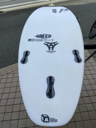 ジャスティスサーフボード　グリード　EPSロッドフレックス