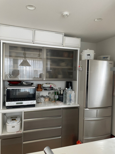 ニトリ食器棚　キッチンボード(ラピス 140 ステンG)