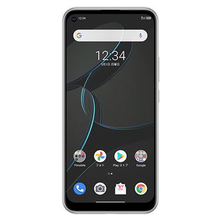 スマホ　Android５G A003ZT ホワイトの画像
