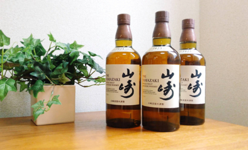 山崎ウイスキー　３本