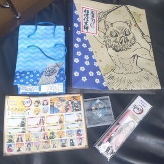 鬼滅の刃　グッズセット　桔梗信玄餅　進研ゼミ