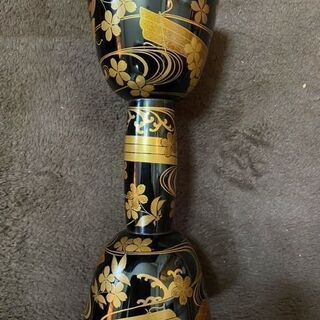 桜に鳴子金蒔絵　送料無料　鼓　激レアー　和楽器　邦楽 