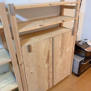 IKEAウッドシェルフ