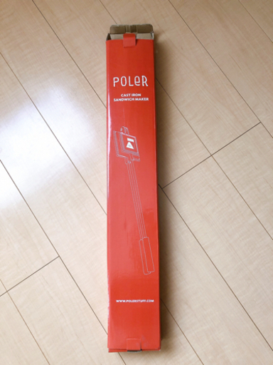 キャンプ　POLER キャスト アイロンホットサンドメーカー