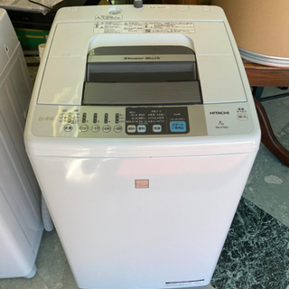 日立 7．0kg全自動洗濯機 keyword 白い約束 リサイクルショップ宮崎屋住吉店　21.08.28 yの画像
