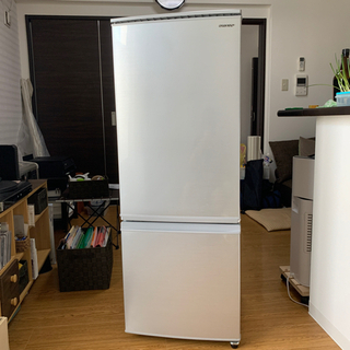 冷蔵庫 2ドア 167L 2019年製 SHARP SJ-D17E SHARP シルバー