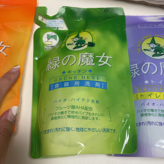 未使用　緑の魔女詰め替えセットの画像