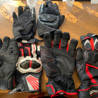 【1年を通して使える！】バイクグローブ3点セット