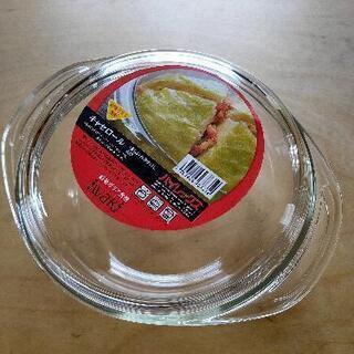 値下げ/蓋付きパイレックス 耐熱キャセロールの画像