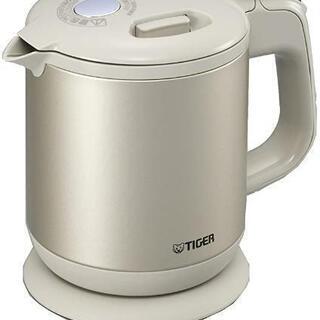 タイガー　電気ケトル　蒸気レス「わく子」600ml　PCH-A060