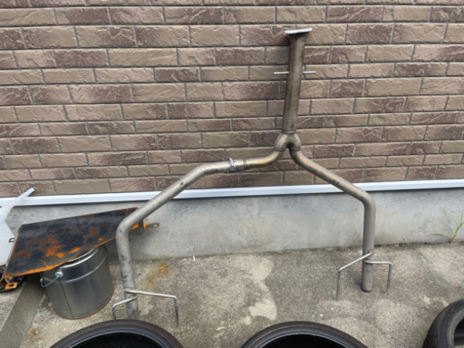 200系クラウン リア ストレート マフラー