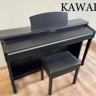 KAWAI カワイ⭐️電子ピアノ　ブラック　椅子付き