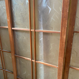 商談中　　古建具、障子建具、昭和ガラスの画像