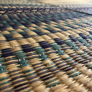 い草ラグ　イグサラグ　ラグマット　ニトリの画像