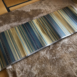 い草ラグ　イグサラグ　ラグマット　ニトリの画像