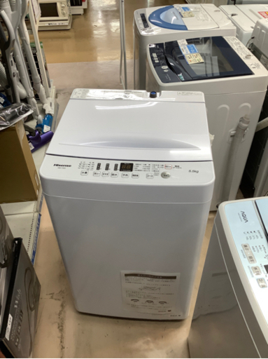 安心の6ヶ月保証付!! 【ハイセンス 21年製】 簡易乾燥機能付洗濯機 【トレファク町田店】